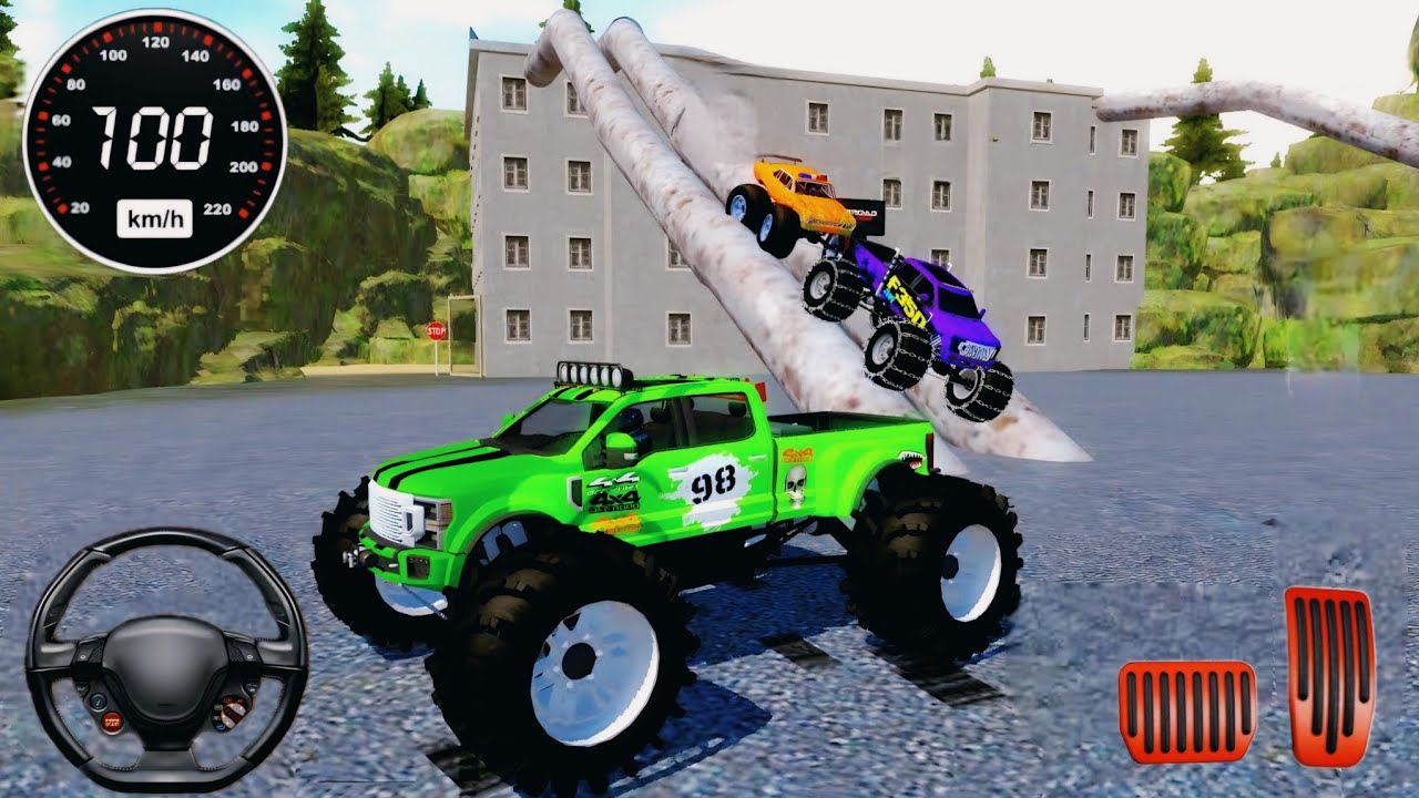 Motocross Us Powerful Sports Car Extreme Crazy Drift Driving - Android Ios Gameplay 