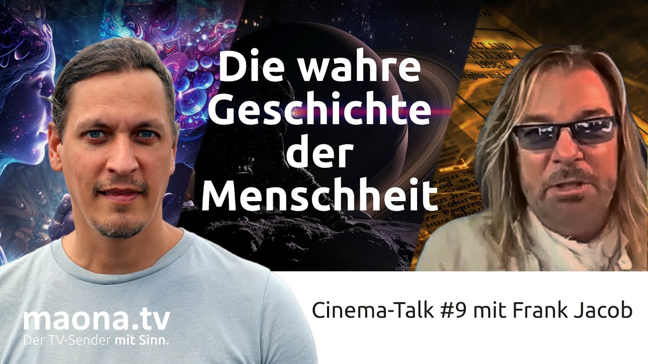 Die wahre Geschichte der Menschheit - Frank Jacob und die Zeitkapseln – maona.tv CinemaTalk#9