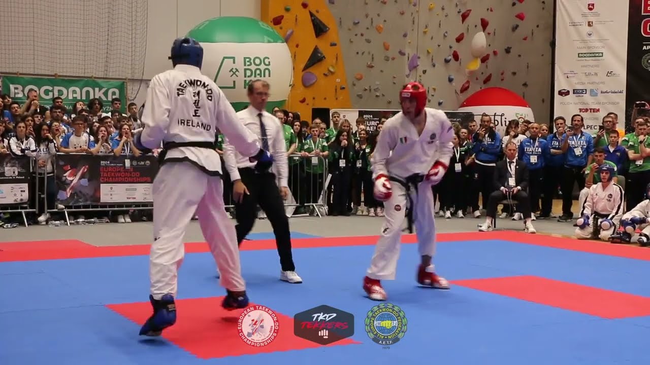 Italy vs Ireland - Senior Male Team Sparring Final - AETF European Championships 2024