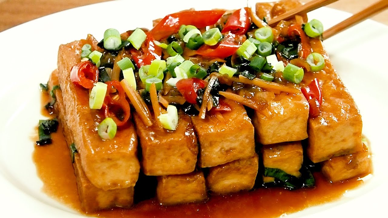 Braised Tofu in Soy Sauce