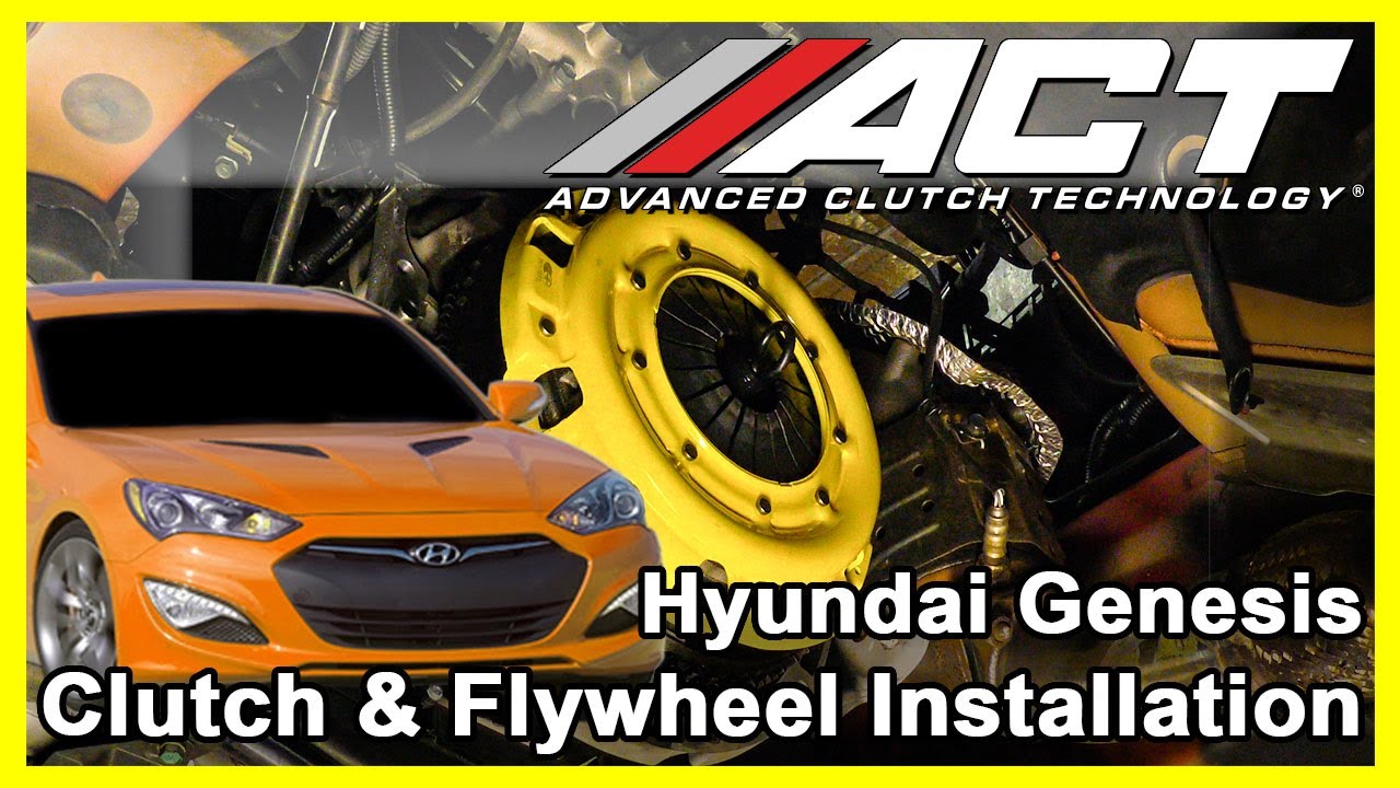 Установка сцепления ACT: Hyundai Genesis Coupe 2.0T 2013-2014