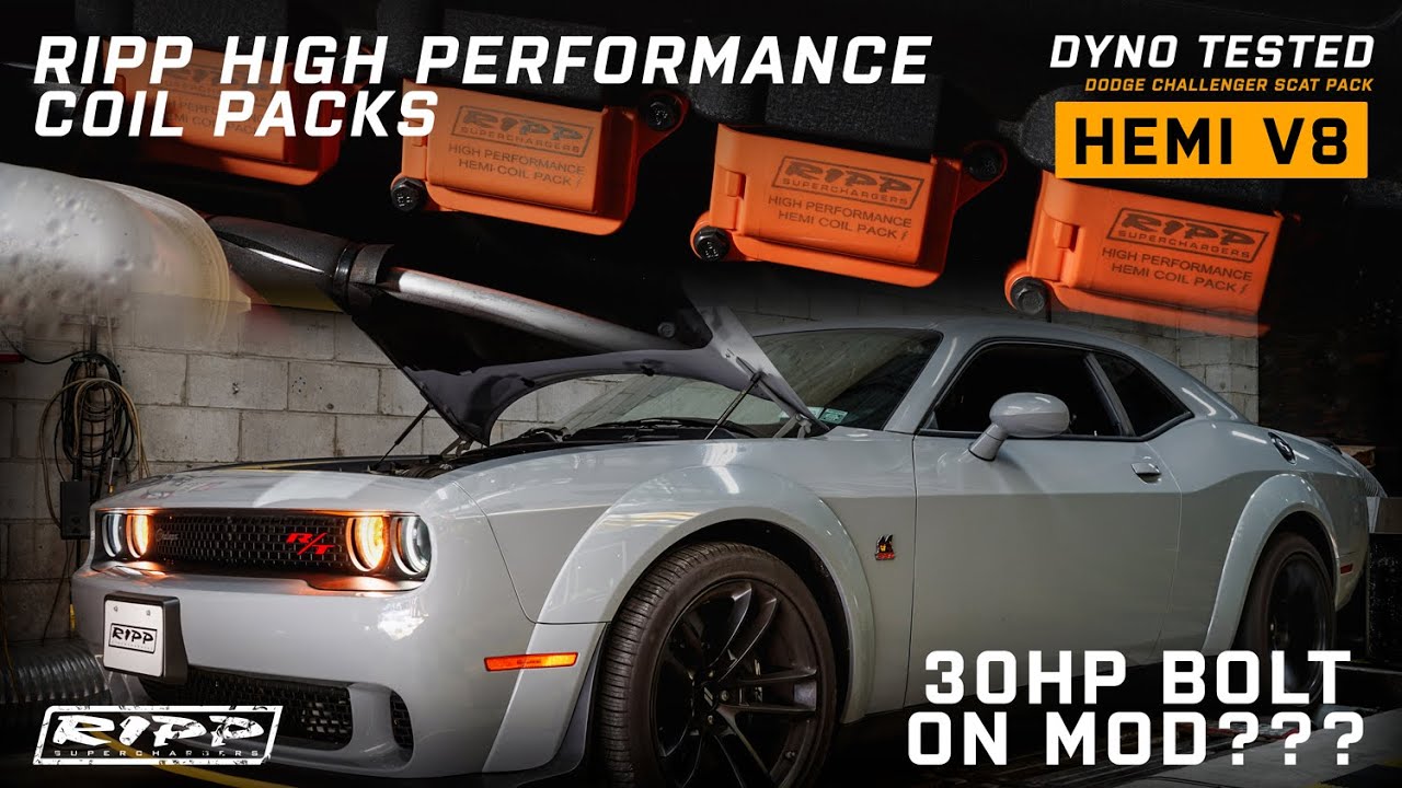 Динамическое тестирование комплектов катушек RIPP Performance HEMI