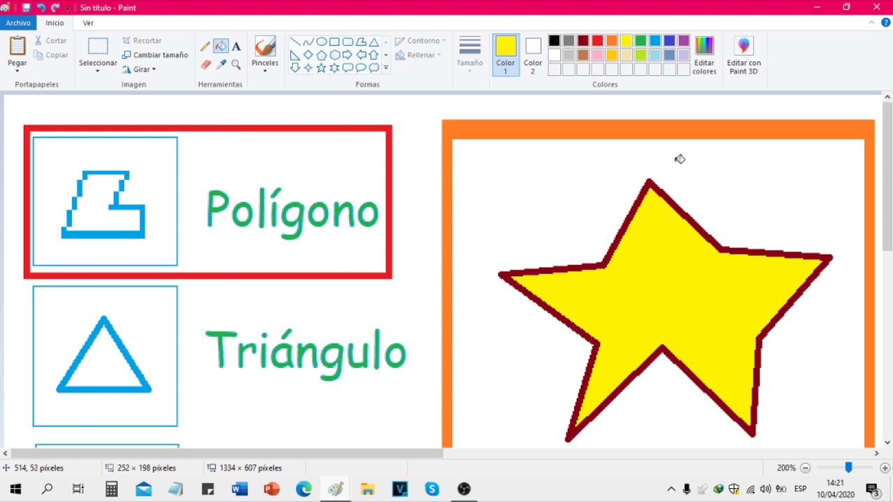 Clase 2: Nuevas herramientas de Paint (2º Primaria)
