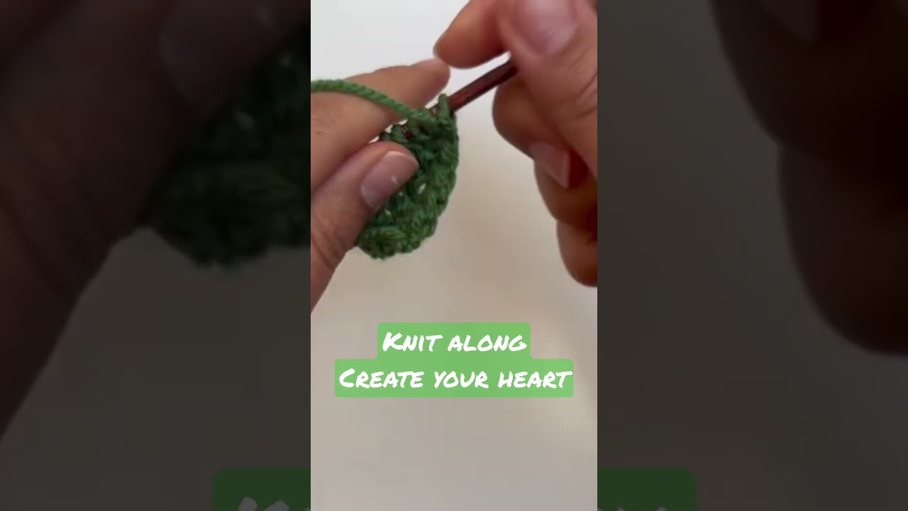 Pocket heart - small knitting project #knitalong