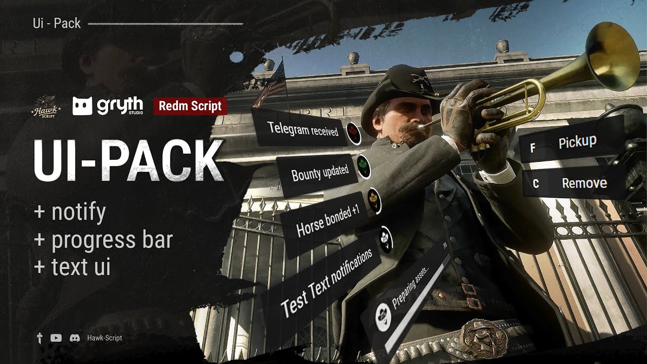 Ui Pack  - Redm Script [ Free ]