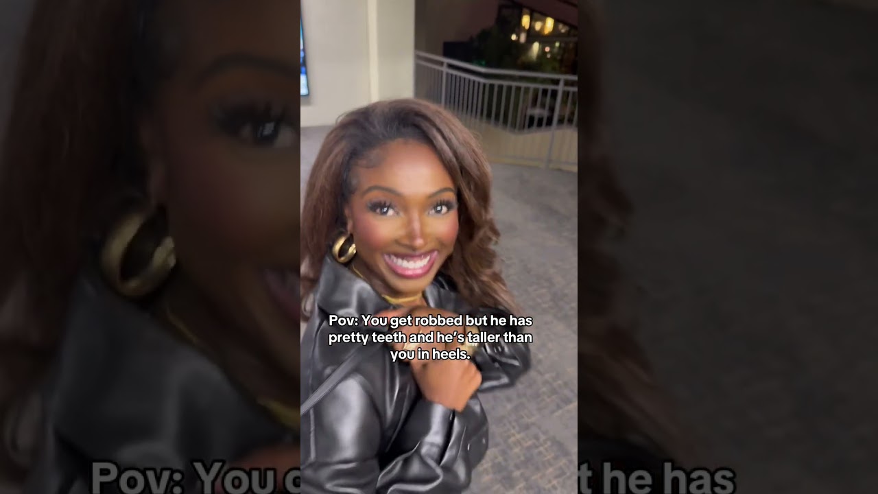 Pov: You get robbed but he has pretty teeth and he&rsquo;s tall. #dirtydiana #gettingrobbed #funnyvideo