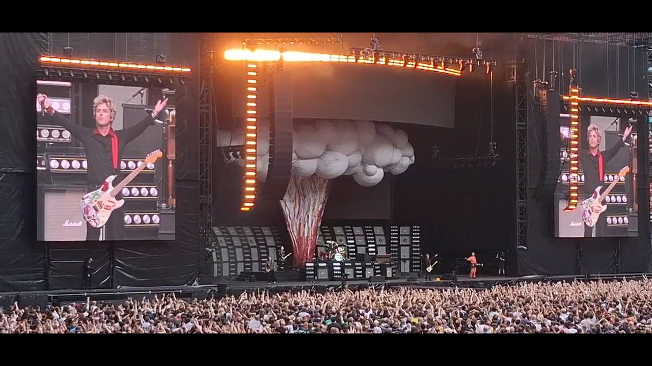 Green Day The American Dream Is Killing Me (live wembley stadium 29/06/2024)