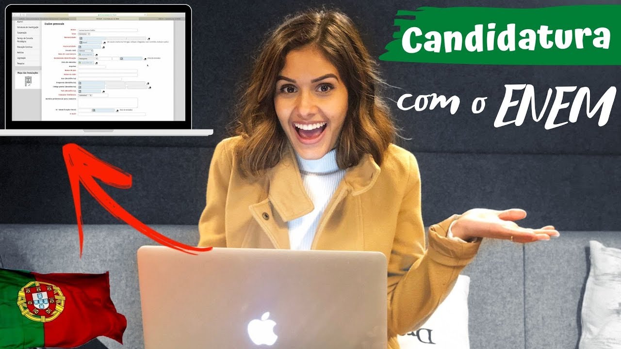 Como se candidatar para a faculdade em PORTUGAL com o ENEM **tutorial**