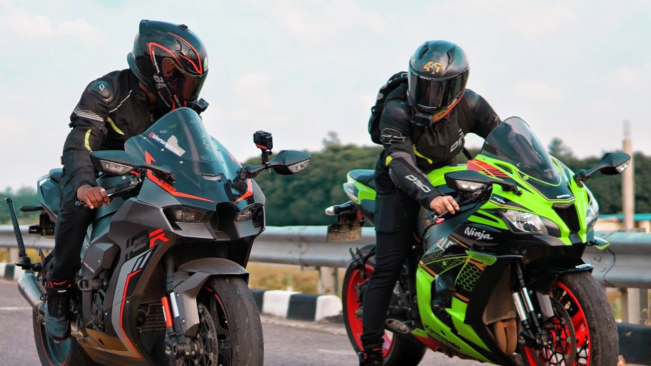 ZX10r 2022 vs MY Fav Zx10r 2020 | Top End Battle!
