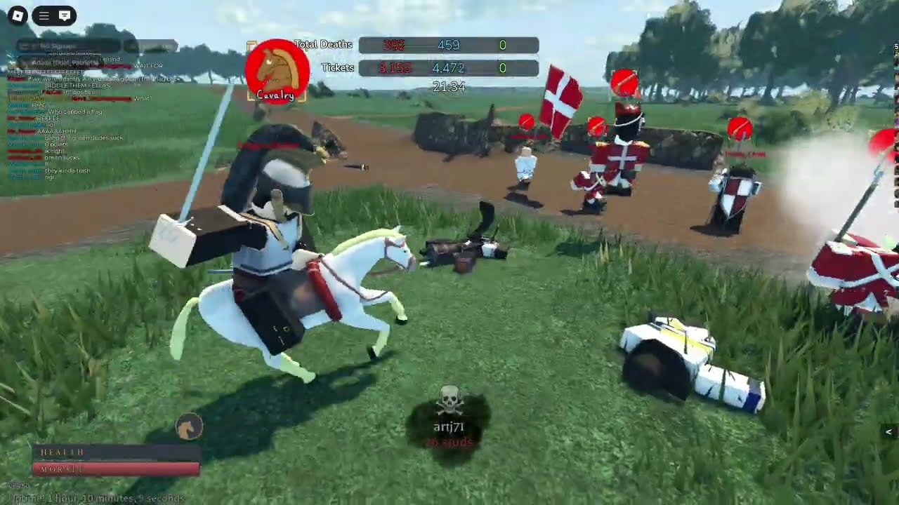 Waterloo at Home | Community Battle | Roblox | CAVALRY SPAMMM