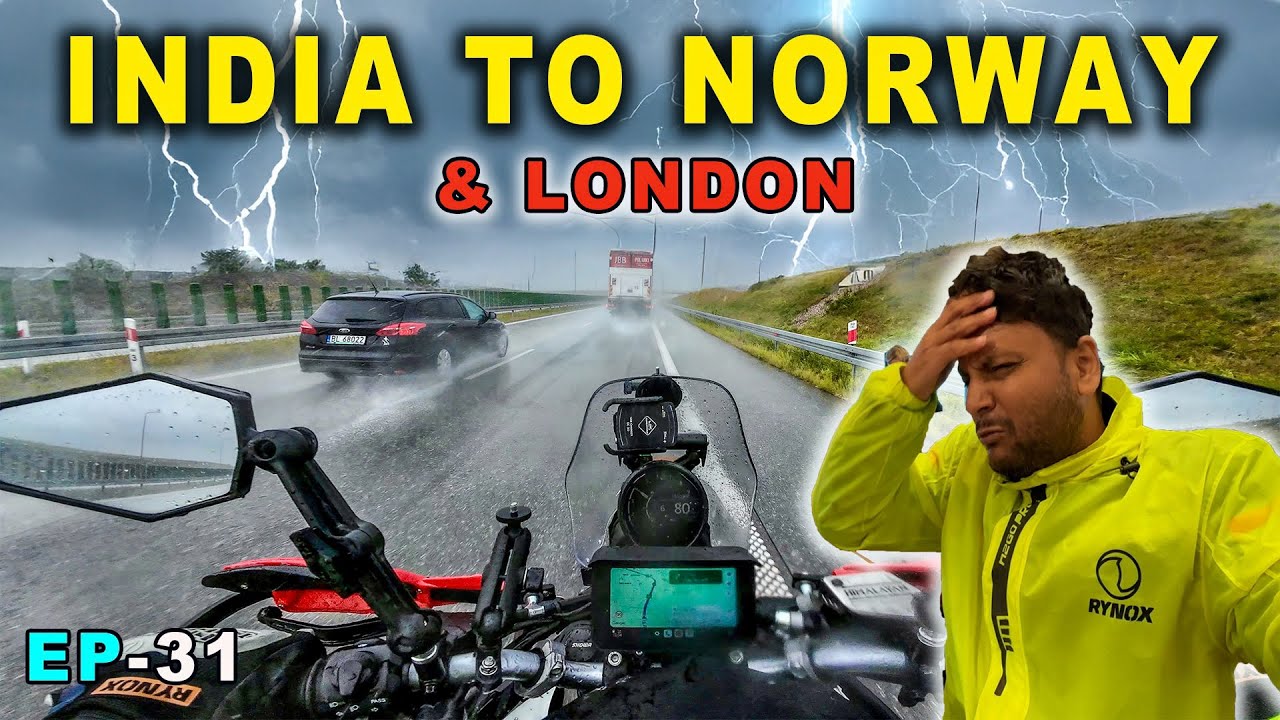Insanely DANGEROUS ⚠️ 💀 WARSAW TO VILNIUS | INDIA TO NORWAY & LONDON Ep-31