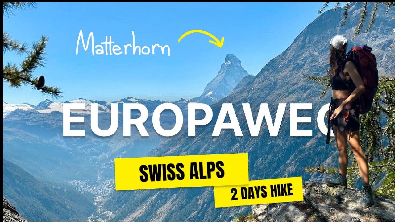 Хайкинг в Швейцарских Альпах | Europaweg  | Europa trail between Grächen and Zermatt / Aльпы