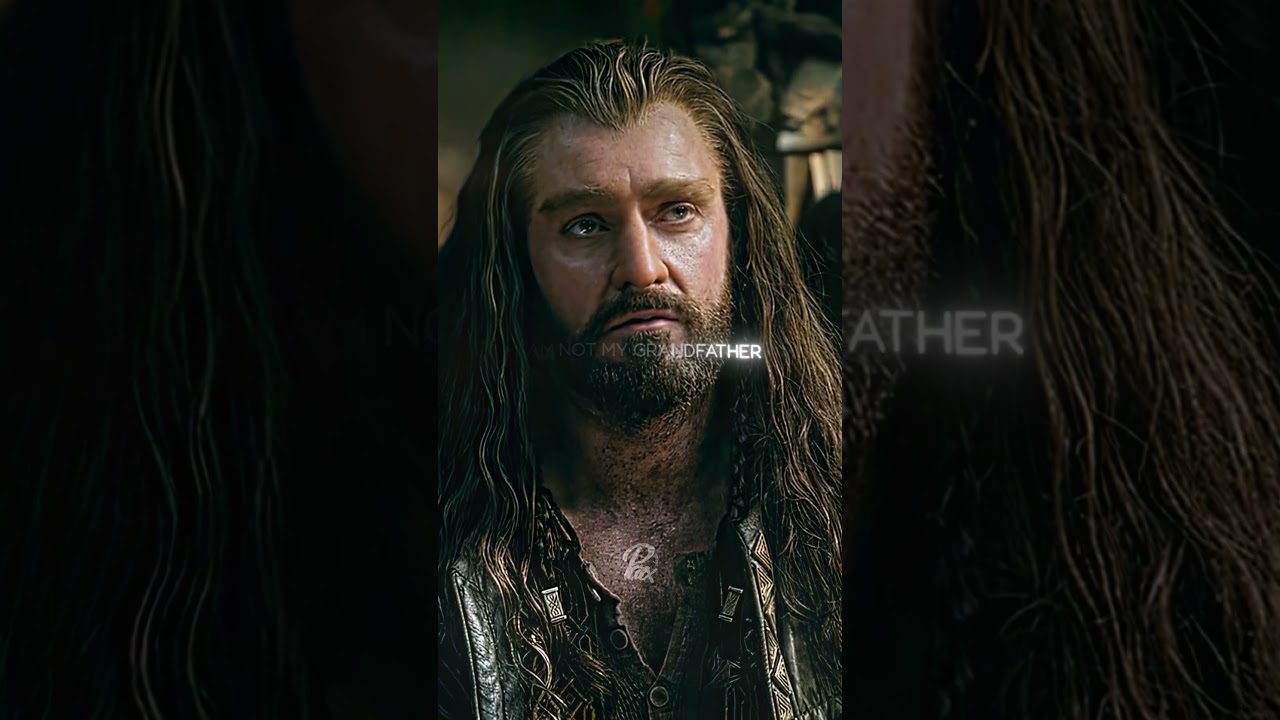 Will you follow me, one last time? 🥶Thorin Oakenshield Hobbit 4k edit