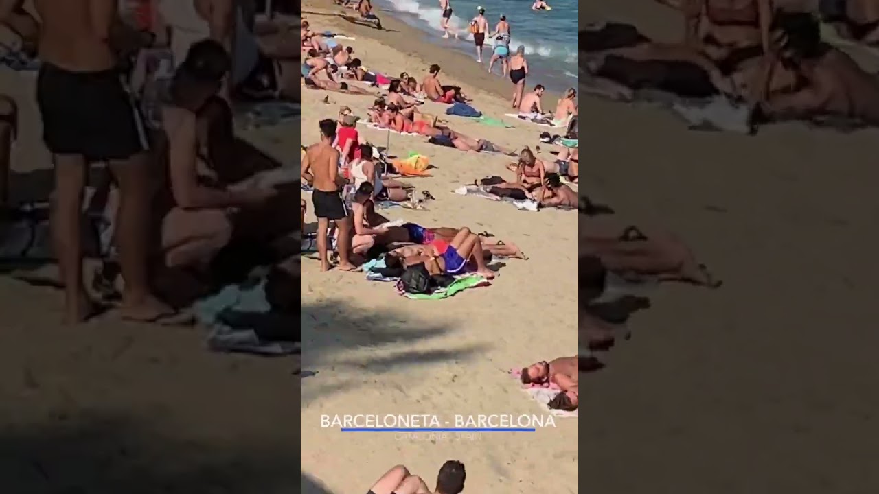 Barceloneta 🌞 Barcelona (4k walk)