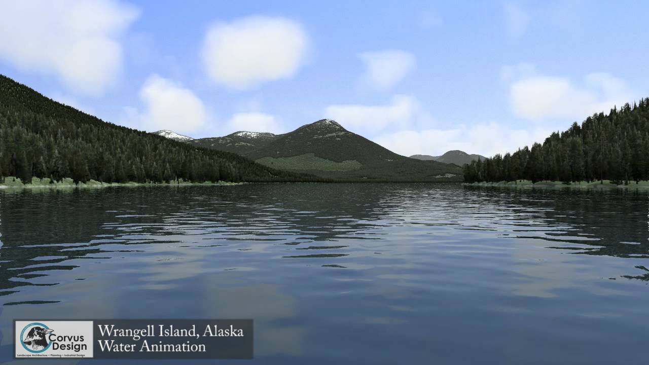 Wrangell Island Water Animation (Full)