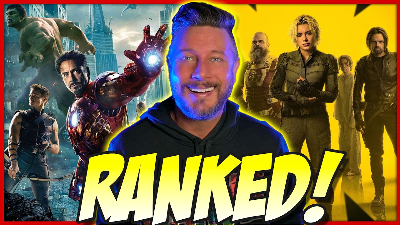 Every Avengers Movie Ranked! (Avengers to Thunderbolts*)