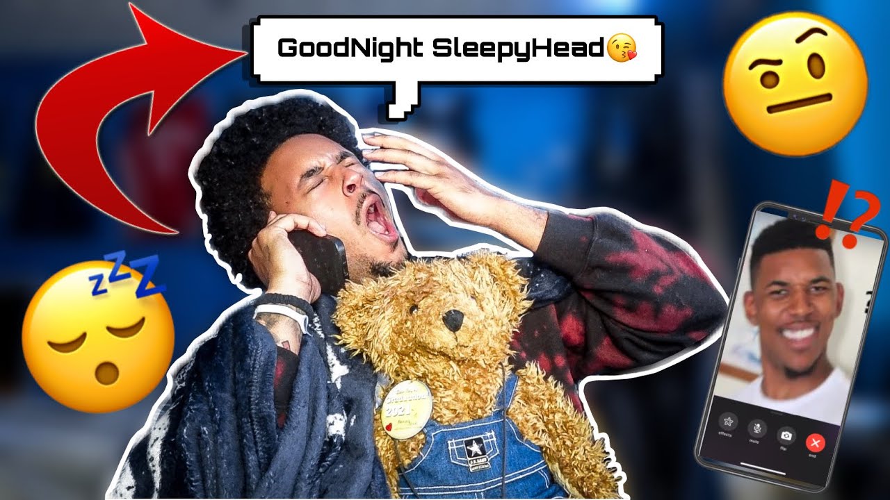 Calling the Bros and telling them Goodnight! PRANK!!!😭 pt1
