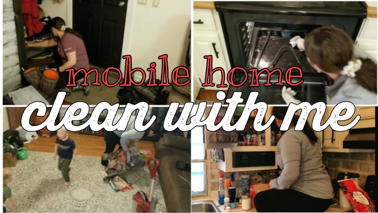 Mobile Home Clean With Me // Backwards Cleaning // Motivational Cleaning // Cleaning with a Twist