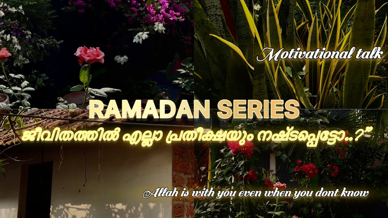 എല്ലാം അവസാനിച്ചു എന്ന് തോന്നുകയാണെങ്കിൽ ...!!|When you lose all your hope|With Shaziya