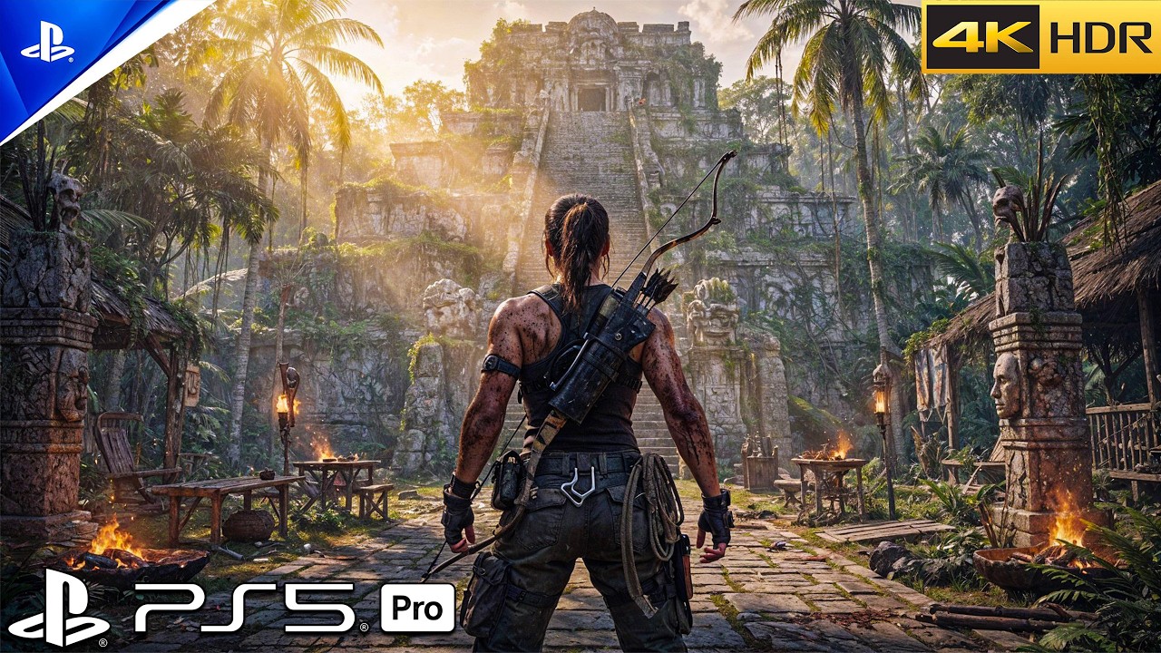MEXICO Most Cursed ANCIENT SITE - TOMB RAIDER on (PS5 PRO) | Realistic ULTRA MAX Graphics [4K 60FPS]