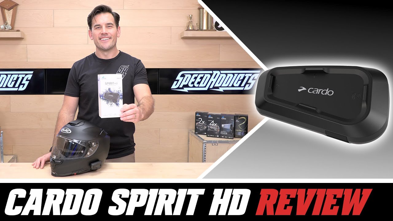 Cardo Spirit HD Bluetooth Headset Review at SpeedAddicts.com