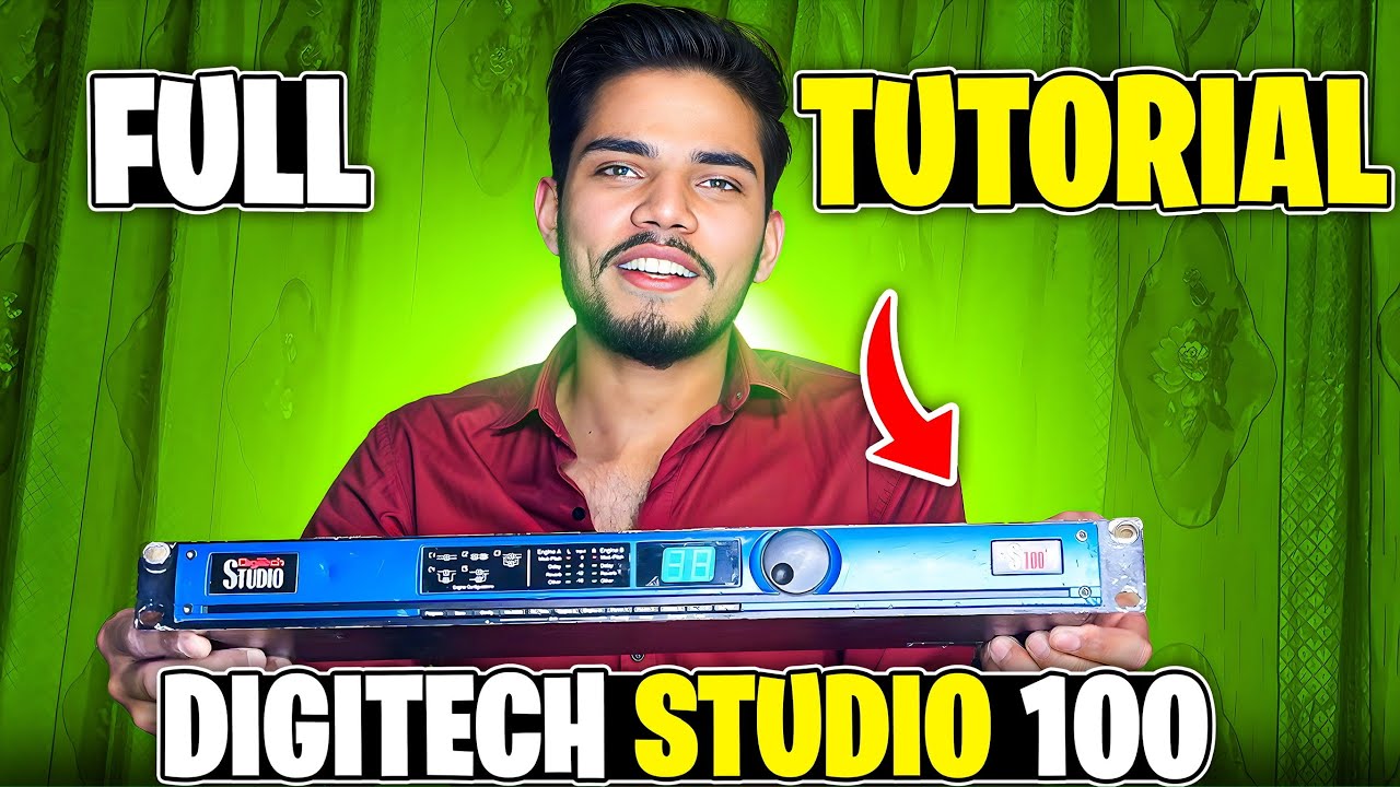 Digitech Studio 100 Full Tutorial In Hindi Urdu |Sound By Hamza