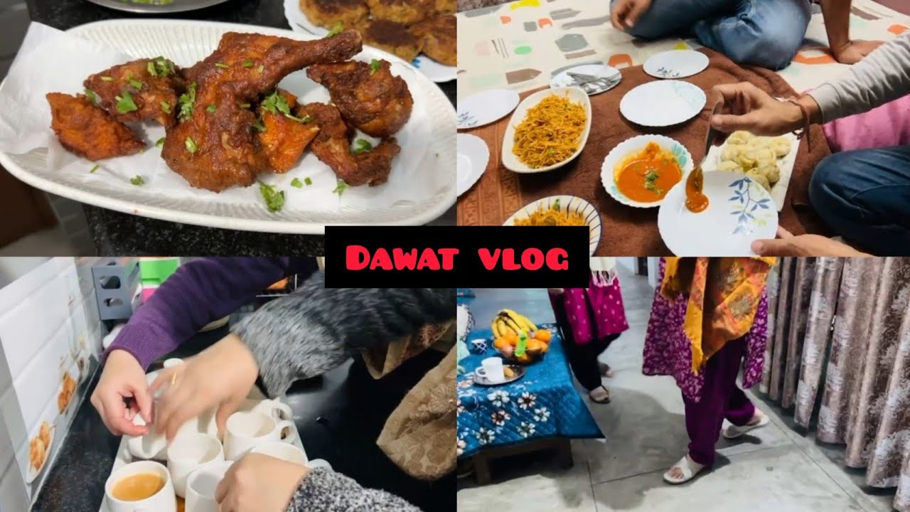Aaj hui sab Kii dawat | Dawat vlog | 27 Rajab kii nazar | 