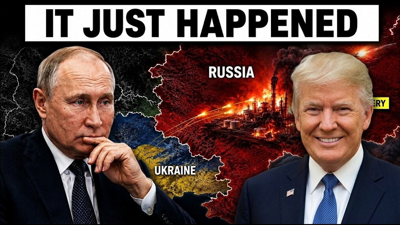 Ukraine STRIKES Deep Into Russia&hellip; Oil Refinery BURNS as Kyiv Comes Under Fire