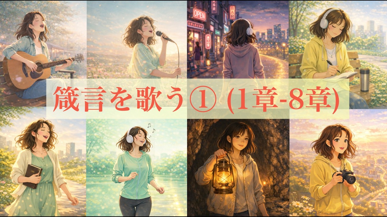 箴言を歌う①、箴言1-8章、ジャパンバイブルワーシップ