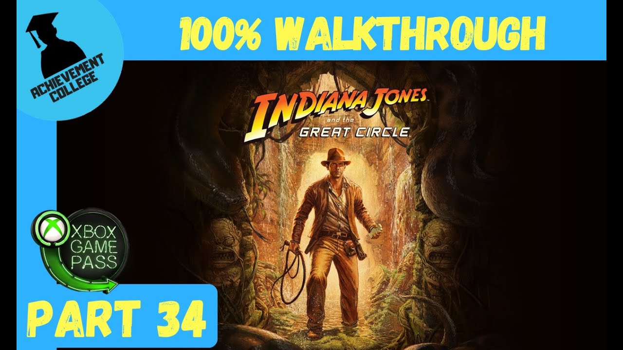 Indiana Jones and the Great Circle - 100% Walkthrough Part 34 (with Commentary)