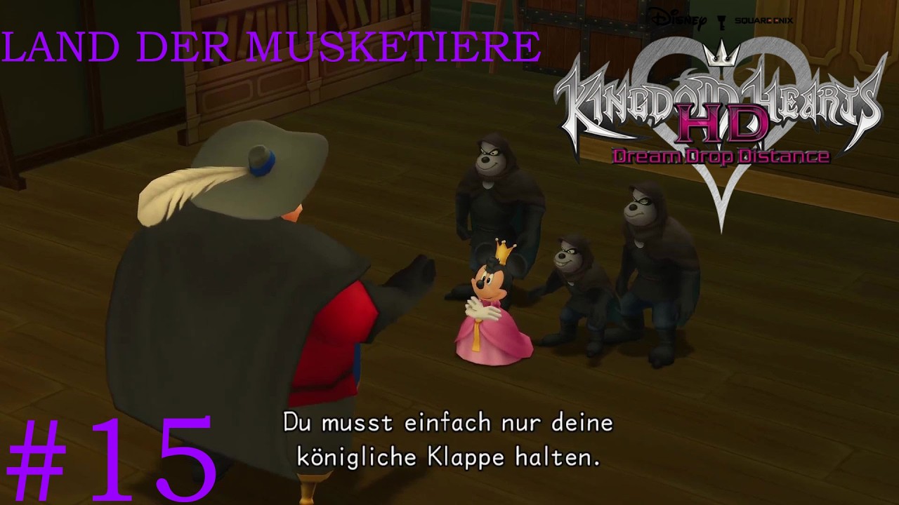 Auf ins Land der Musketiere! |Kingdom Hearts Dream Drop Distance #15