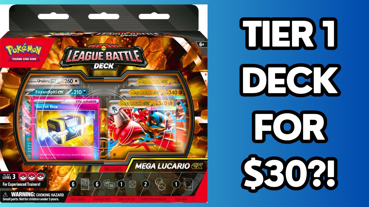 Mega Lucario ex League Battle Deck Review + Upgrade Guide