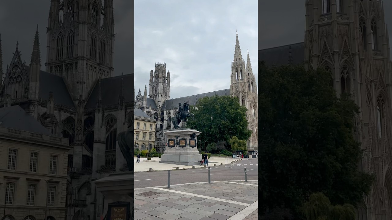 Who know the Rouen city in France 🇫🇷 ? #subscribe #travel ￼
