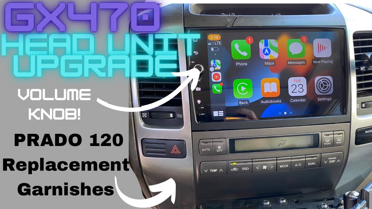 Lexus GX470 Modern Head Unit UPGRADE