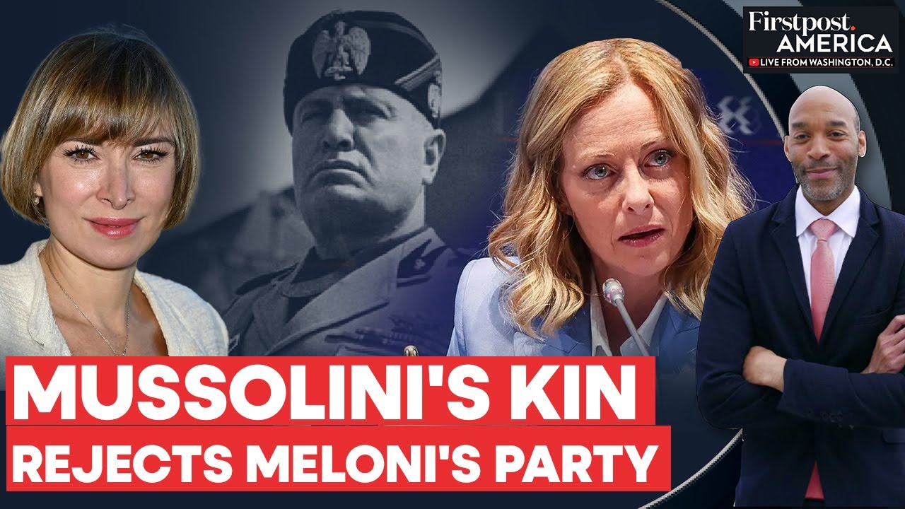 Mussolini's Granddaughter Quits Meloni's Brothers Of Italy | Firstpost America