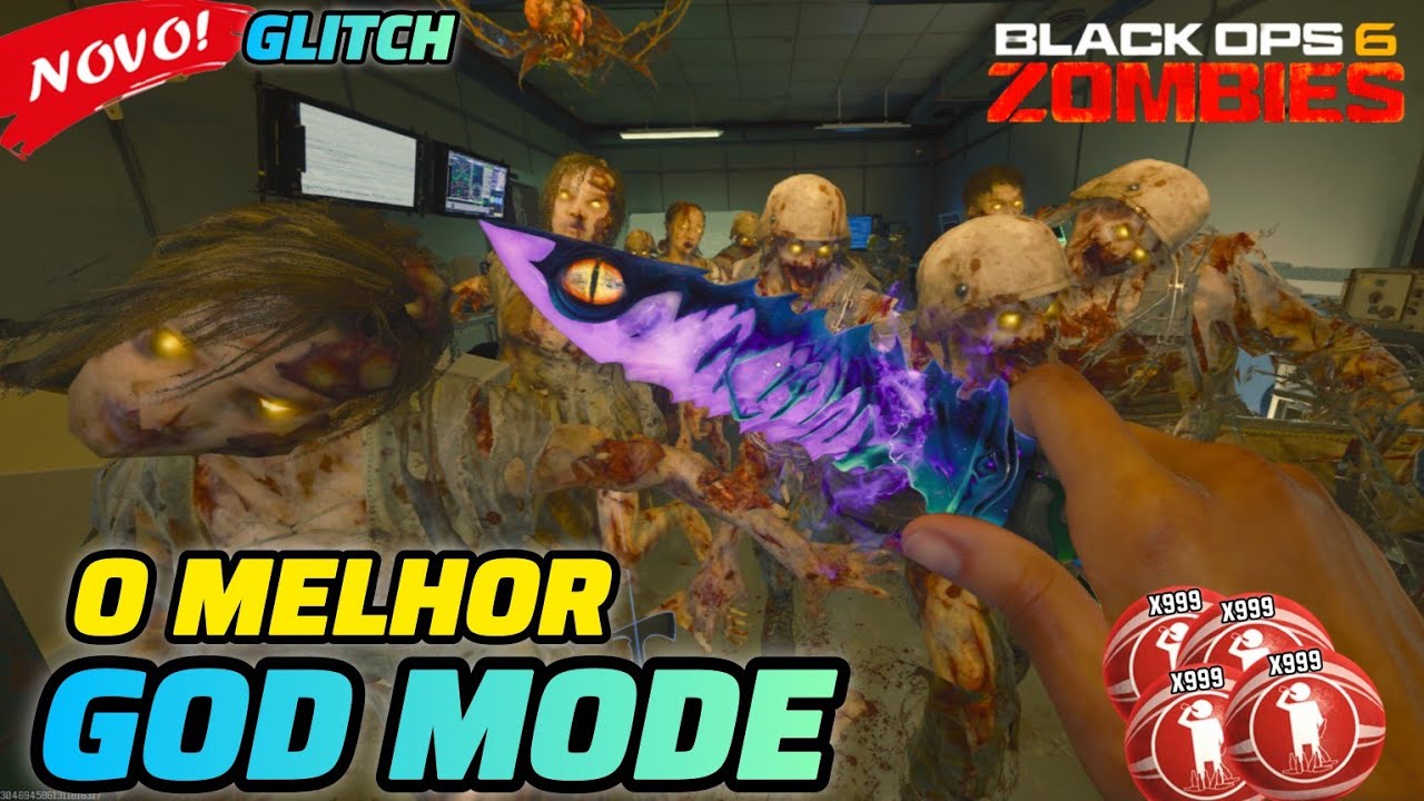 Glitch Zombies BO6 Novo GOD MODE Solo e Coop mapa TERMINUS #solo #glitch #bo6zombies #bo6 #bug #