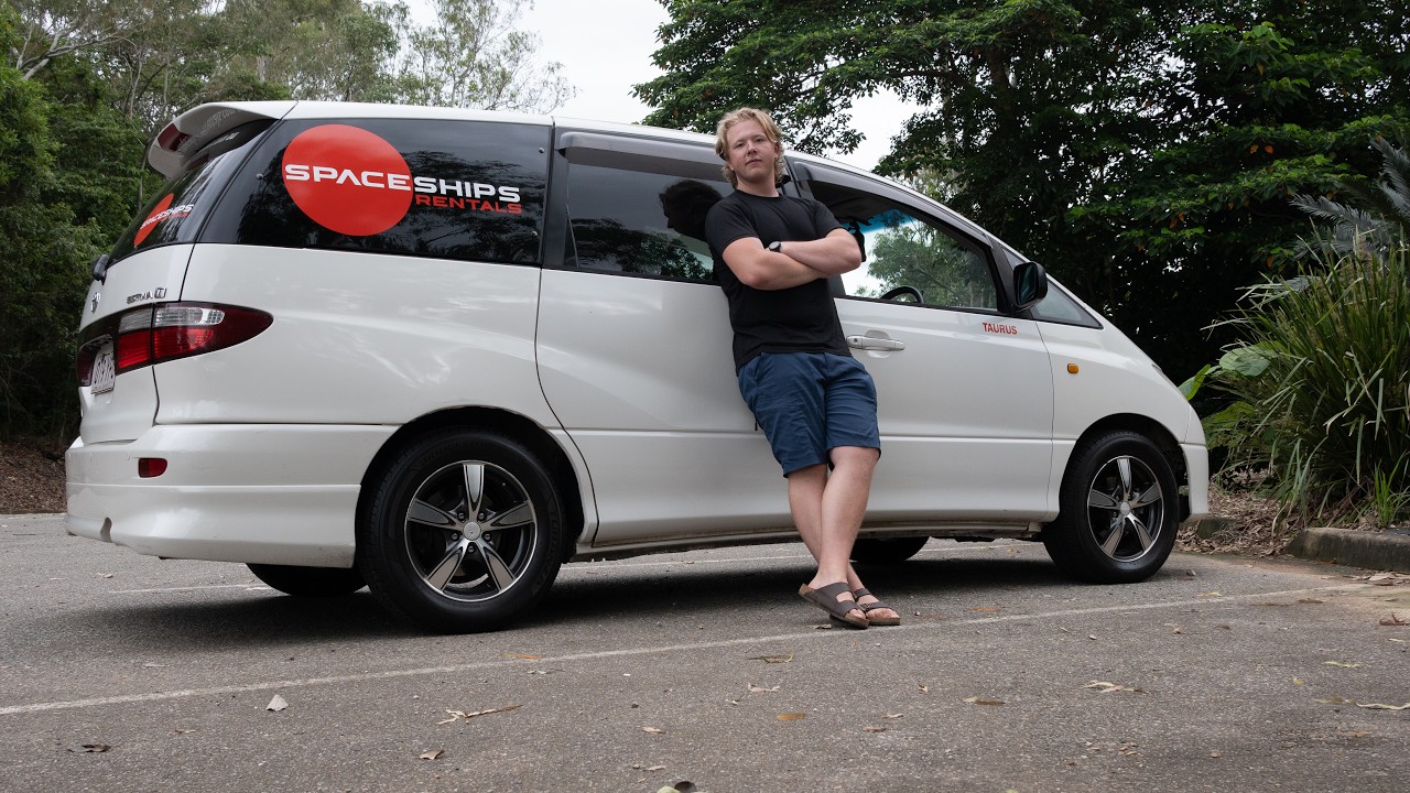 I rented a van (Australia coast road trip)