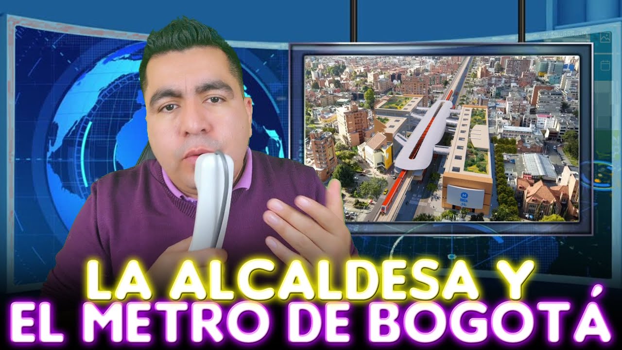 ¿Qué tal este metro de Bogotá? - Claudia López en la voz de Jhovanoty