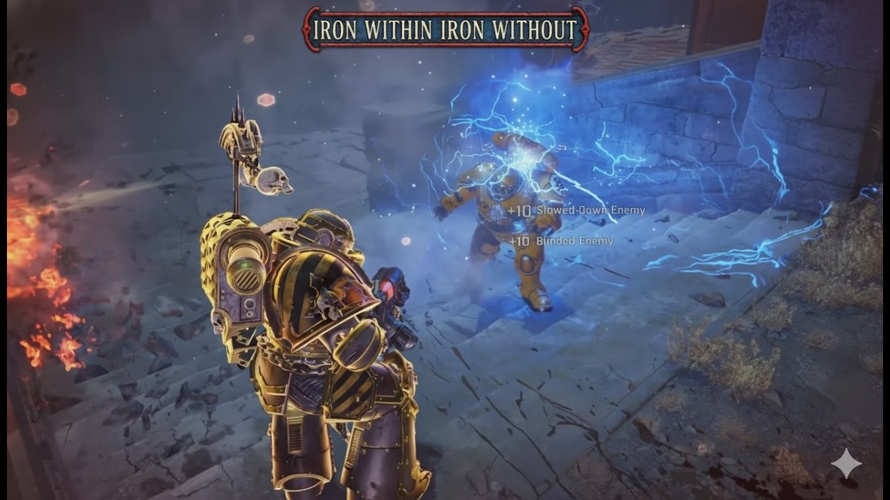 IRON WITHIN IRON WITHOUT - IRON WARRIORS - HEAVY PLASMA GAMEPLAY - SPACE MARINE 2 | 4K