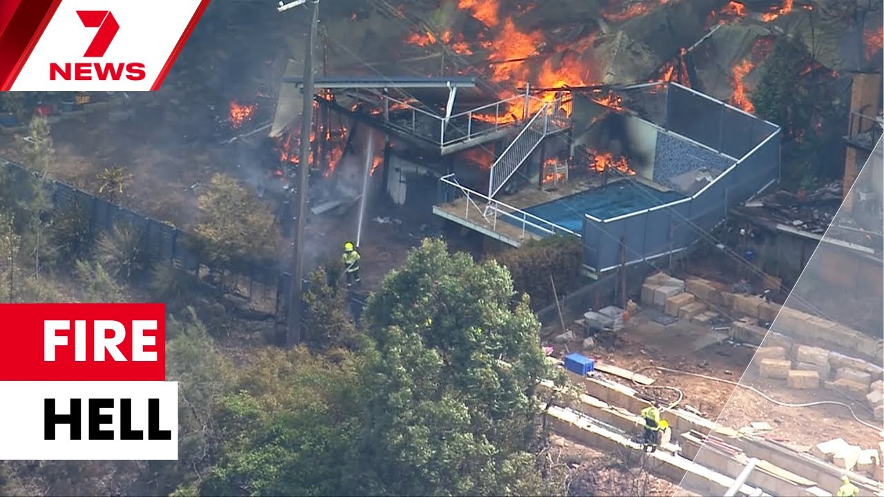 Multiple out-of-control blazes burning across NSW | 7NEWS