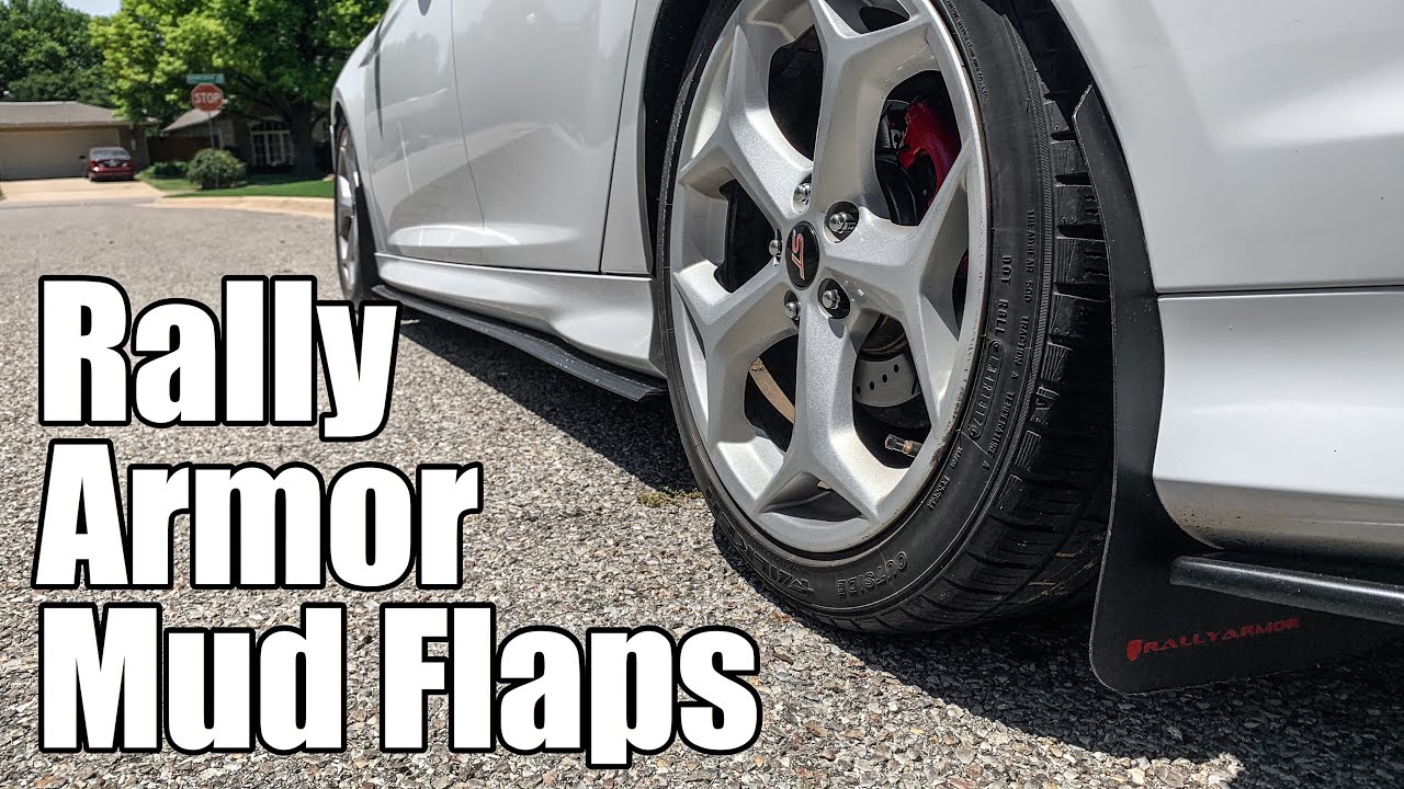 How to Install $20 Universal Rally Armor Mud Flaps on a Focus ST