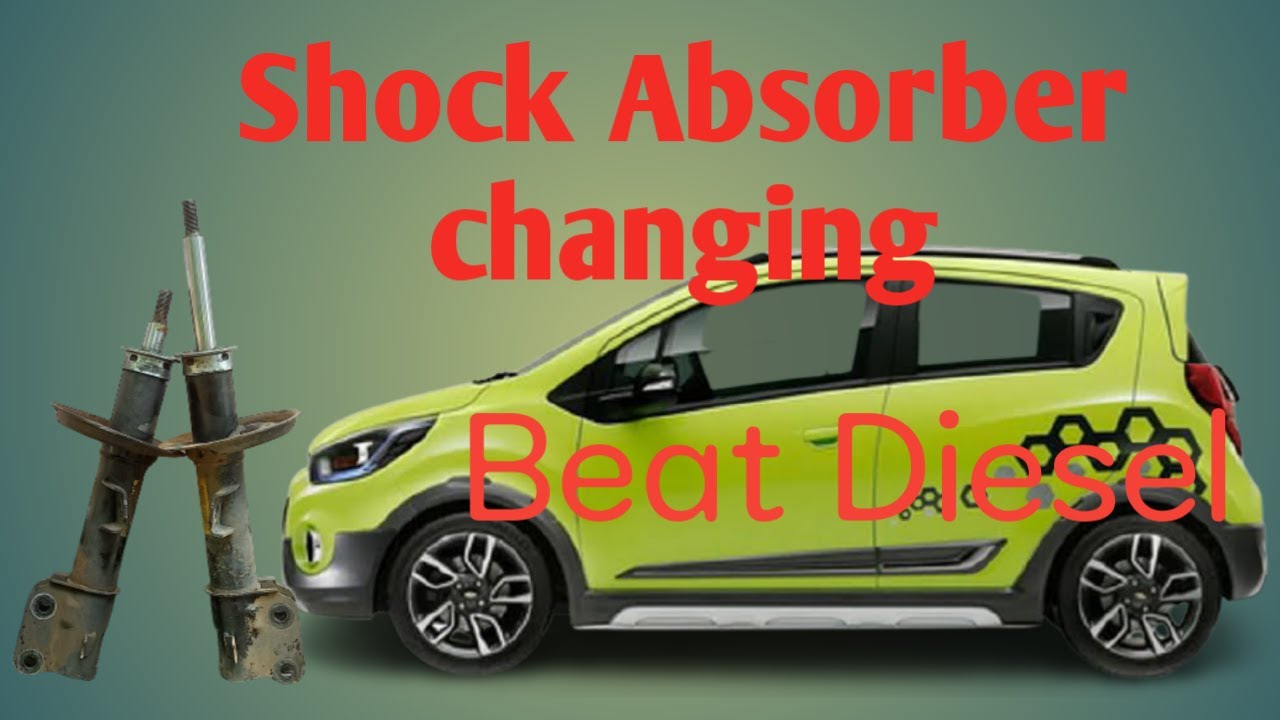 Chevrolet beat diesel shock absorber changing/Chevrolet beat diesel/shock absorber/ beat diesel