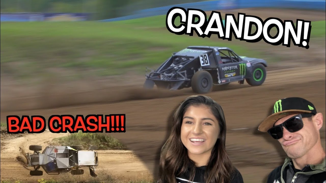 Brian & Hailie Deegan go to CRANDON! BIG CRASH!!!