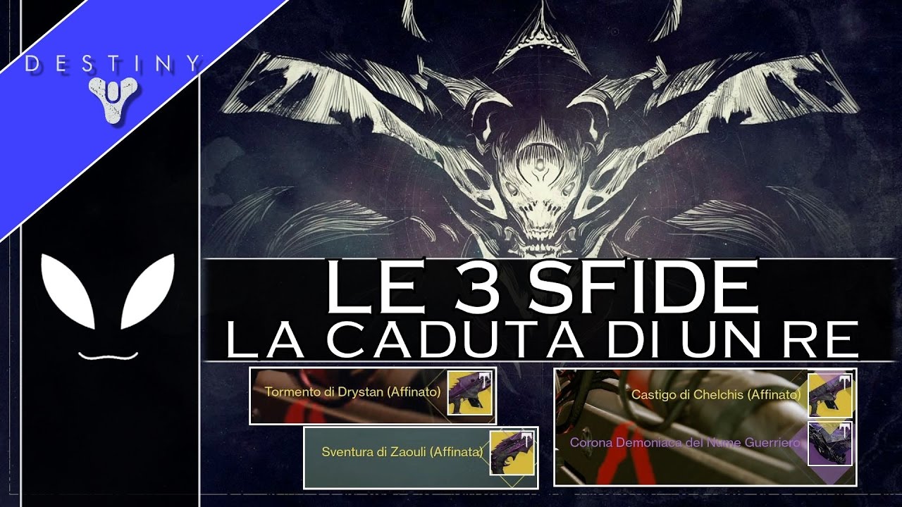 DESTINY: Le 3 SFIDE de 