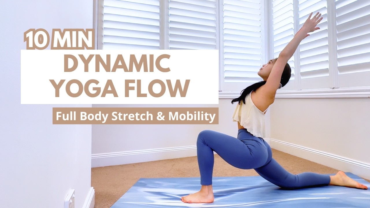 10 Min Dynamic Yoga Flow | Full Body Stretch & Mobility✨
