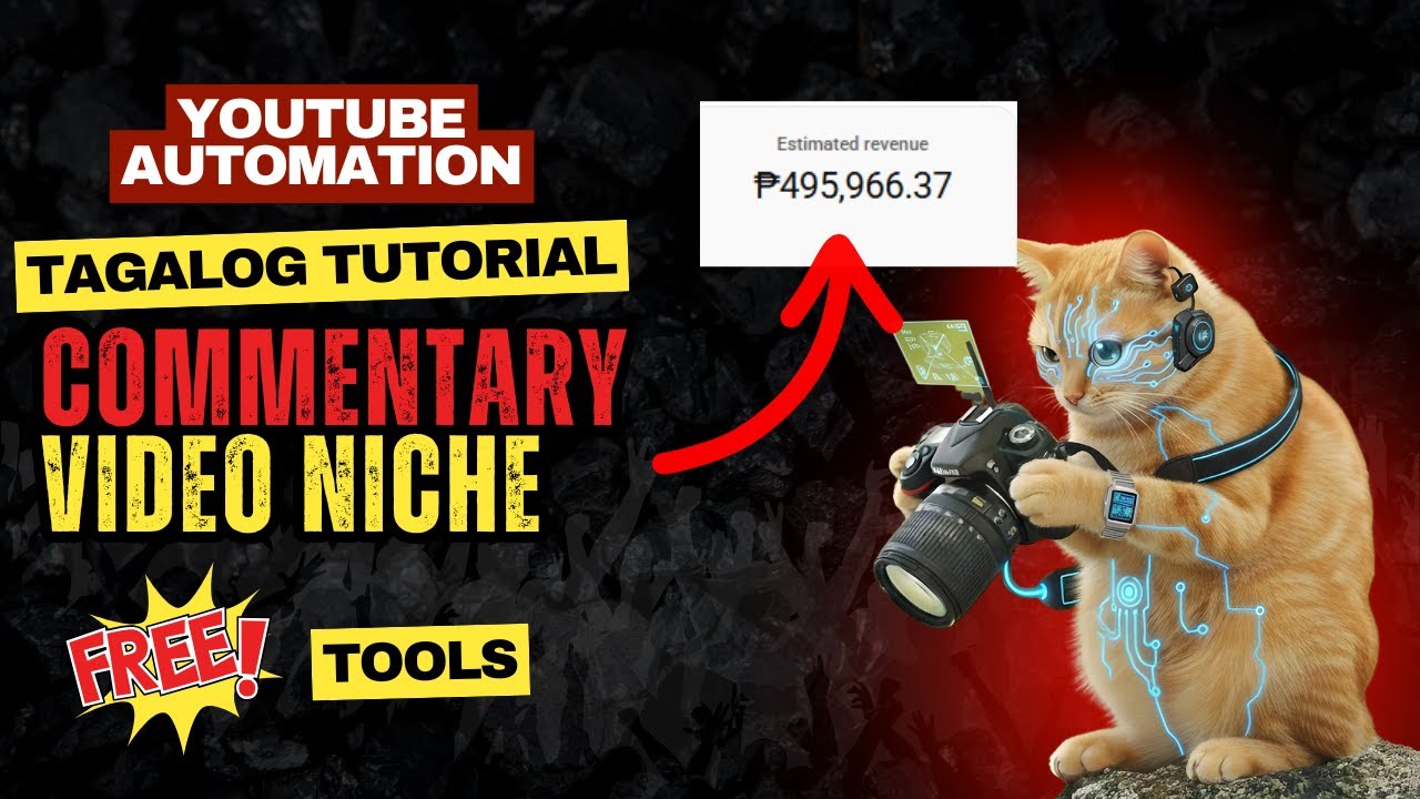Commentary Video Tagalog Tutorial: Pro Tips for Beginners | YouTube Automation Tagalog