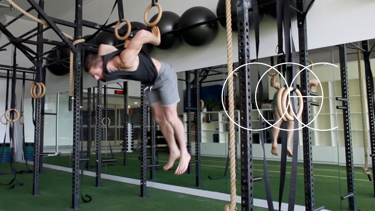Acro Rings Back Tuck Somersault Conditioning Workout