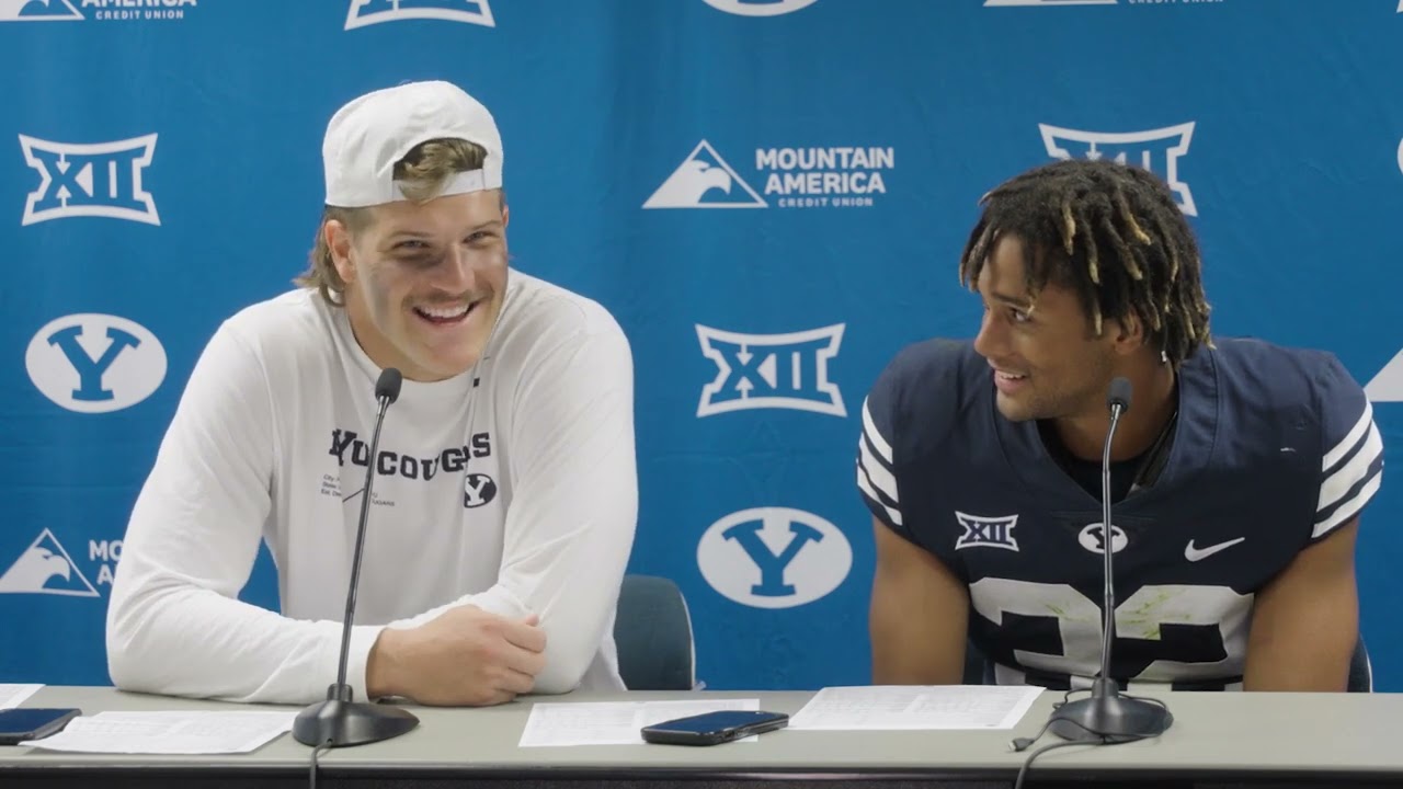 Max Tooley and Marcus McKenzie | Postgame Press Conference | SUU | September 9, 2023