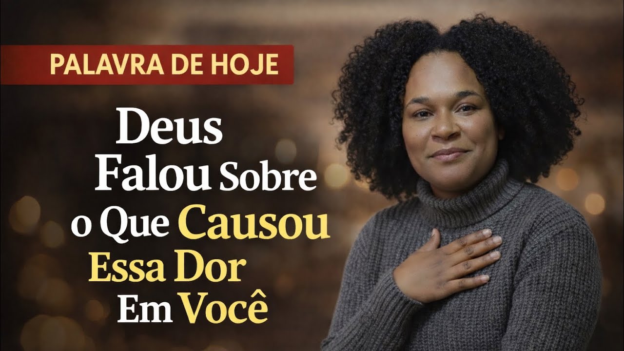 DEUS TEM UMA RESPOSTA PRA VOCÊ | PALAVRA DE HOJE 