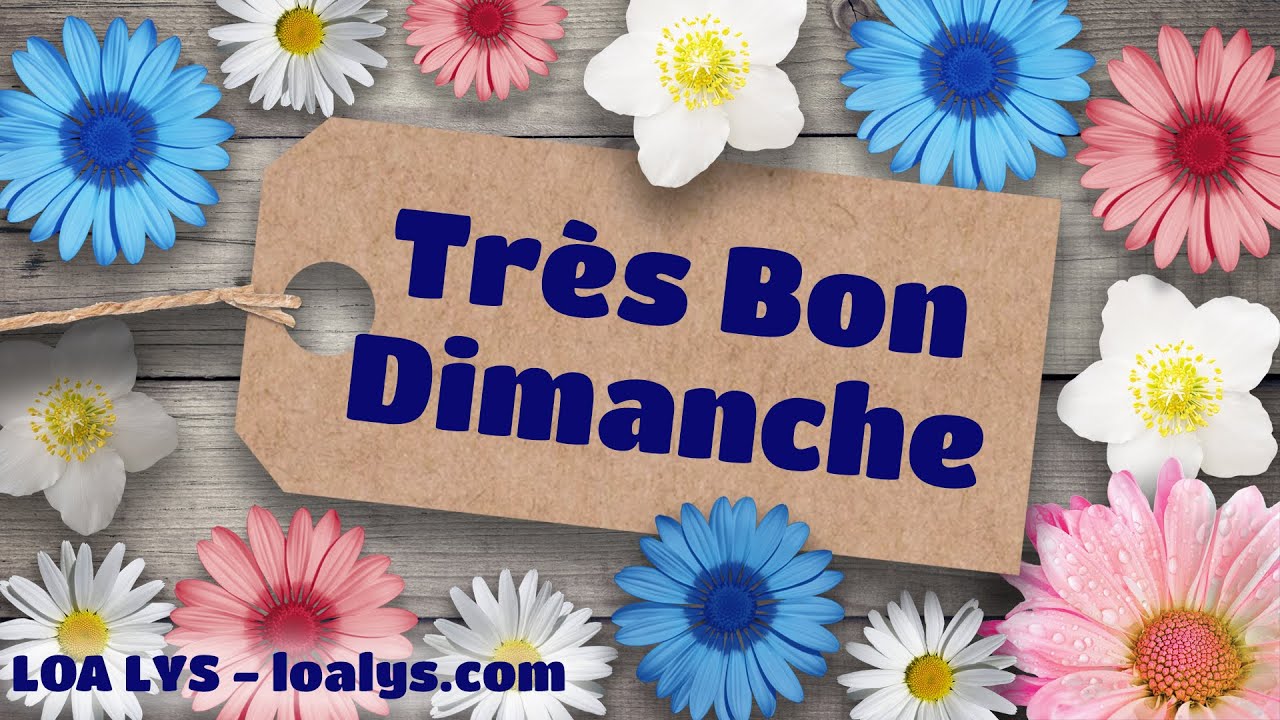 Carte virtuelle Bon Dimanche